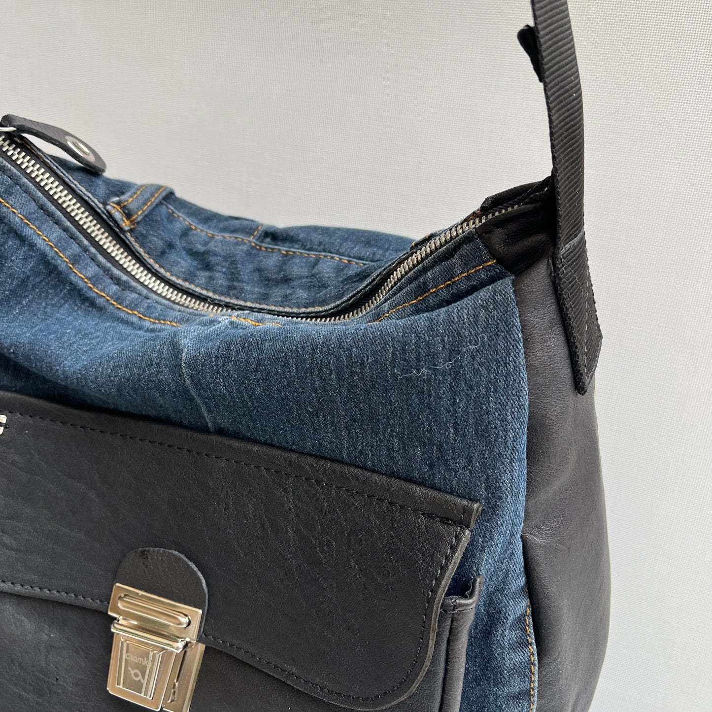 Caomka Tote Bag · Special Edition · BioCuir® Natural Leather · Unique Piece 11360