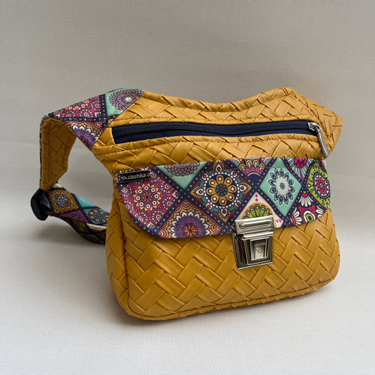 Special Yellow & Mandalas · Piel Vegana · Pieza Única Núm. 13042