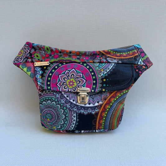 Mini Summer Mandalas · Tela resinada anti-manchas. Pieza Única Núm. 12273