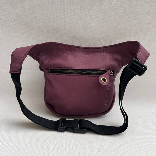 Mini Premium Purple &amp; Old Gold Natural BioCuir® Leather Exclusive Part No. 13139