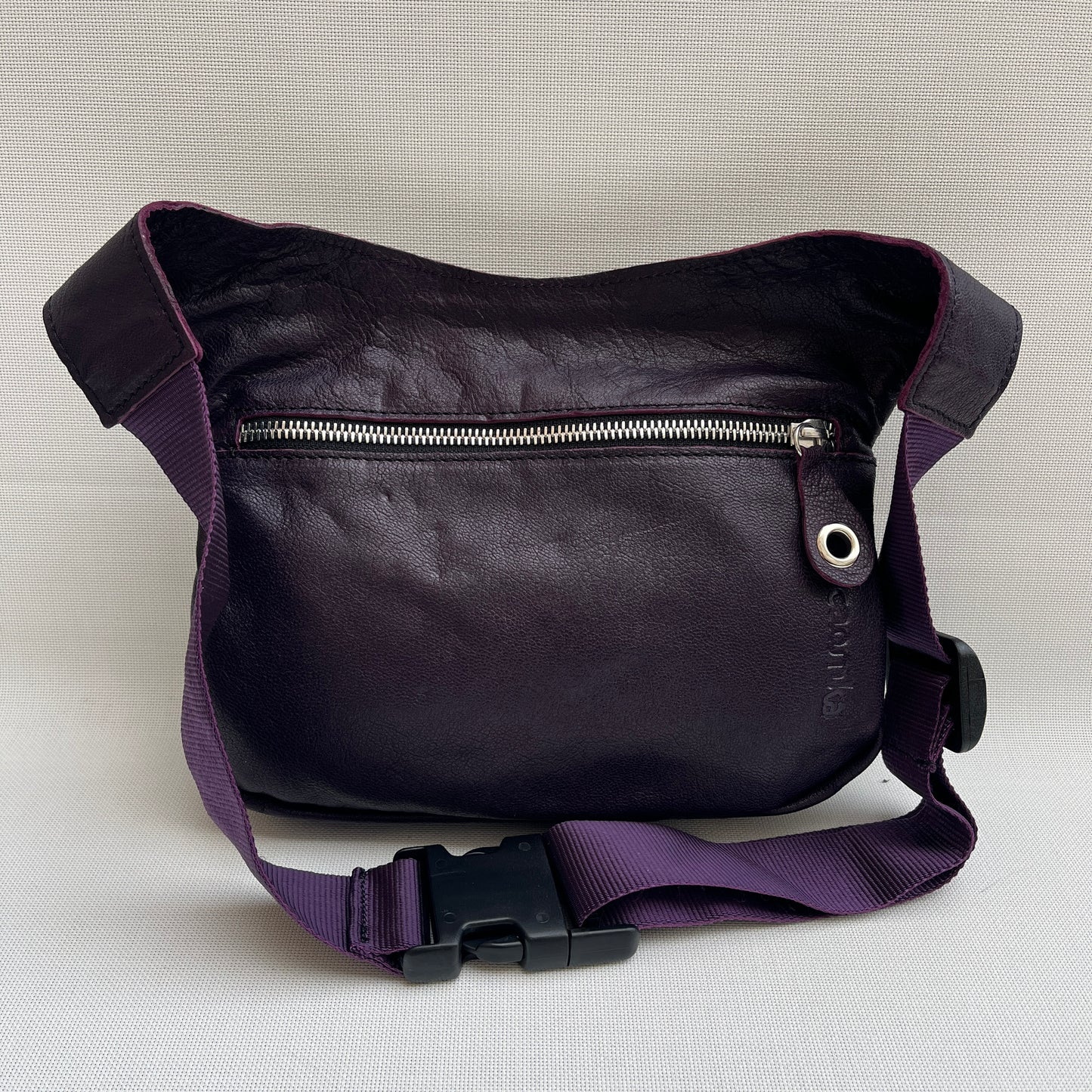 Special Dark Purple & Mandalas · Piel natural BioCuir® · Pieza Única Núm. 13227