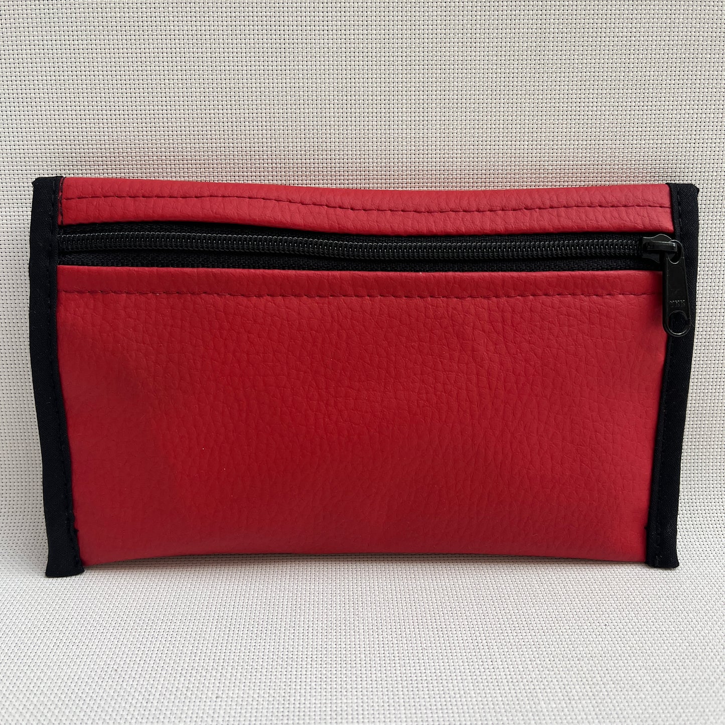 CAOMKA Flat Coin Purse Leatherette Unique Piece No. 13113
