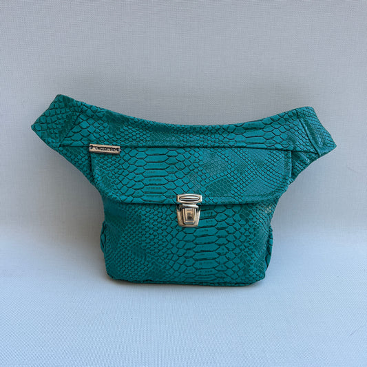 Mini Turquesa & Silver · Polipiel · Pieza Única Núm. 12267