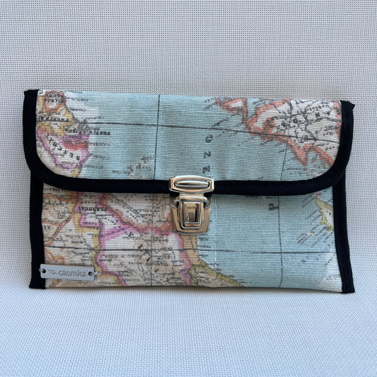 CAOMKA Flat Coin Purse Unique Piece No. 12647