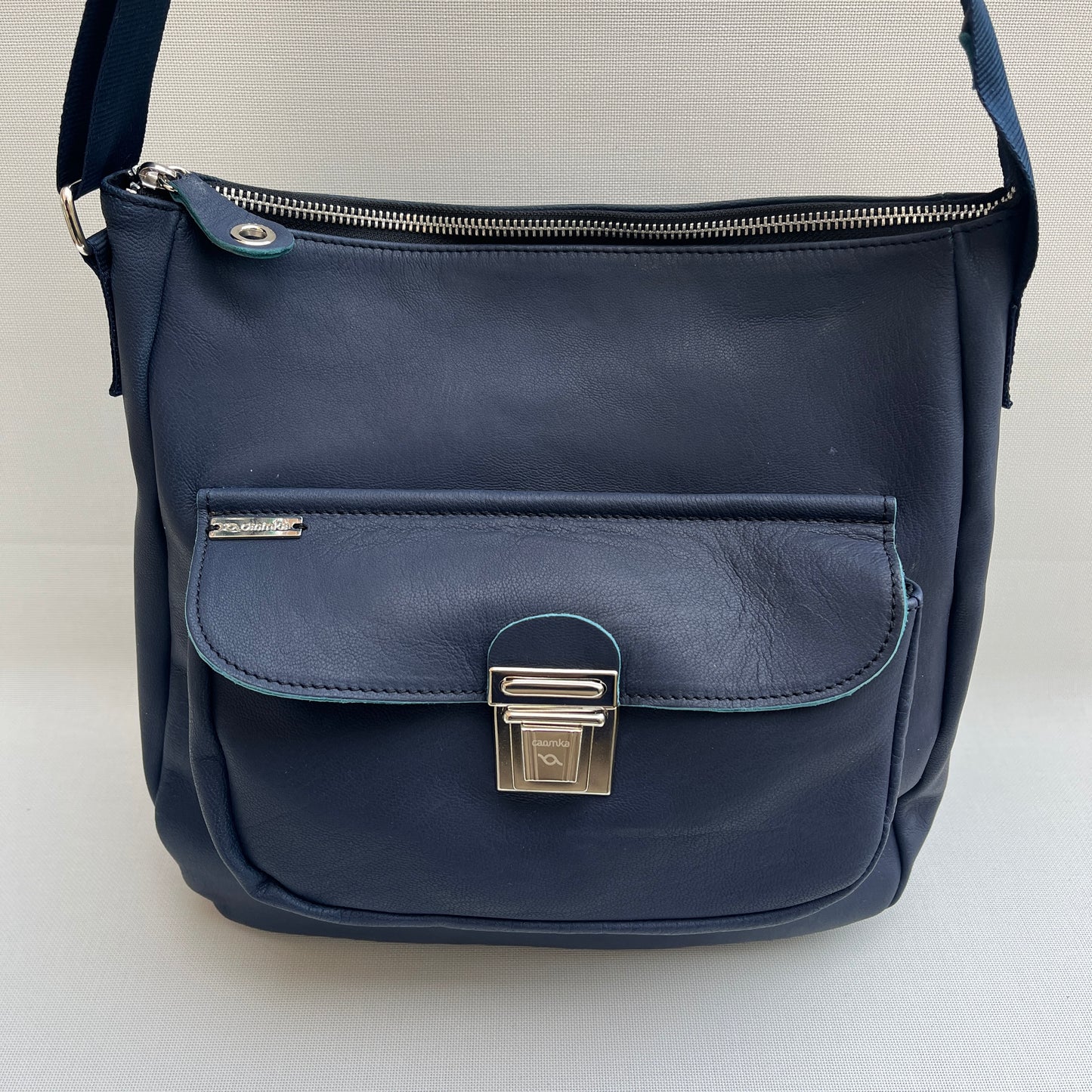 Caomka Tote Bag Special Edition BioCuir® Natural Leather Unique Piece 13029