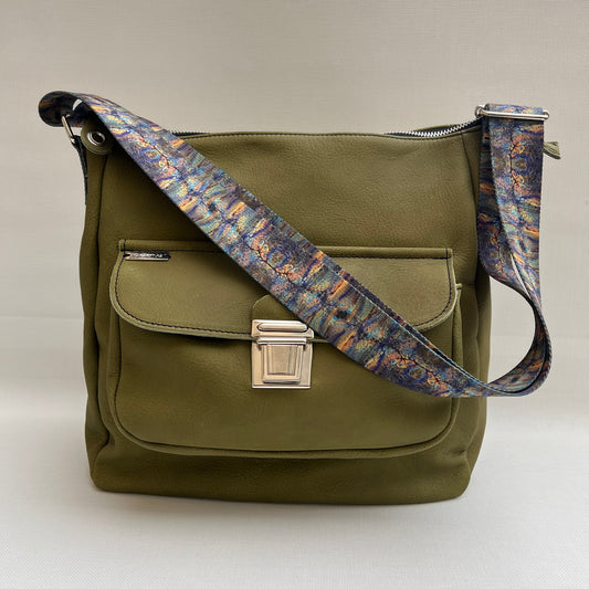 Caomka Tote Bag Special Edition BioCuir® Natural Leather Unique Piece 13031