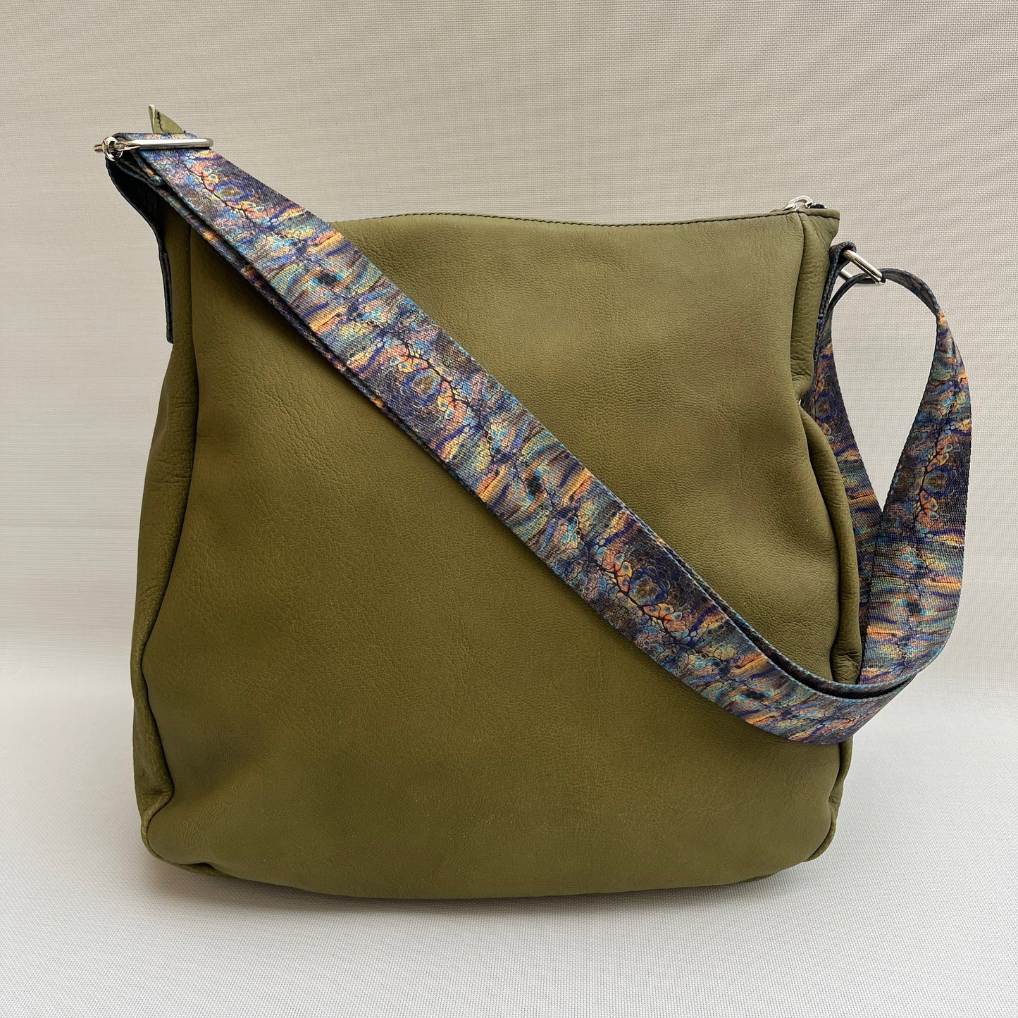 Caomka Tote Bag Special Edition BioCuir® Natural Leather Unique Piece 13031