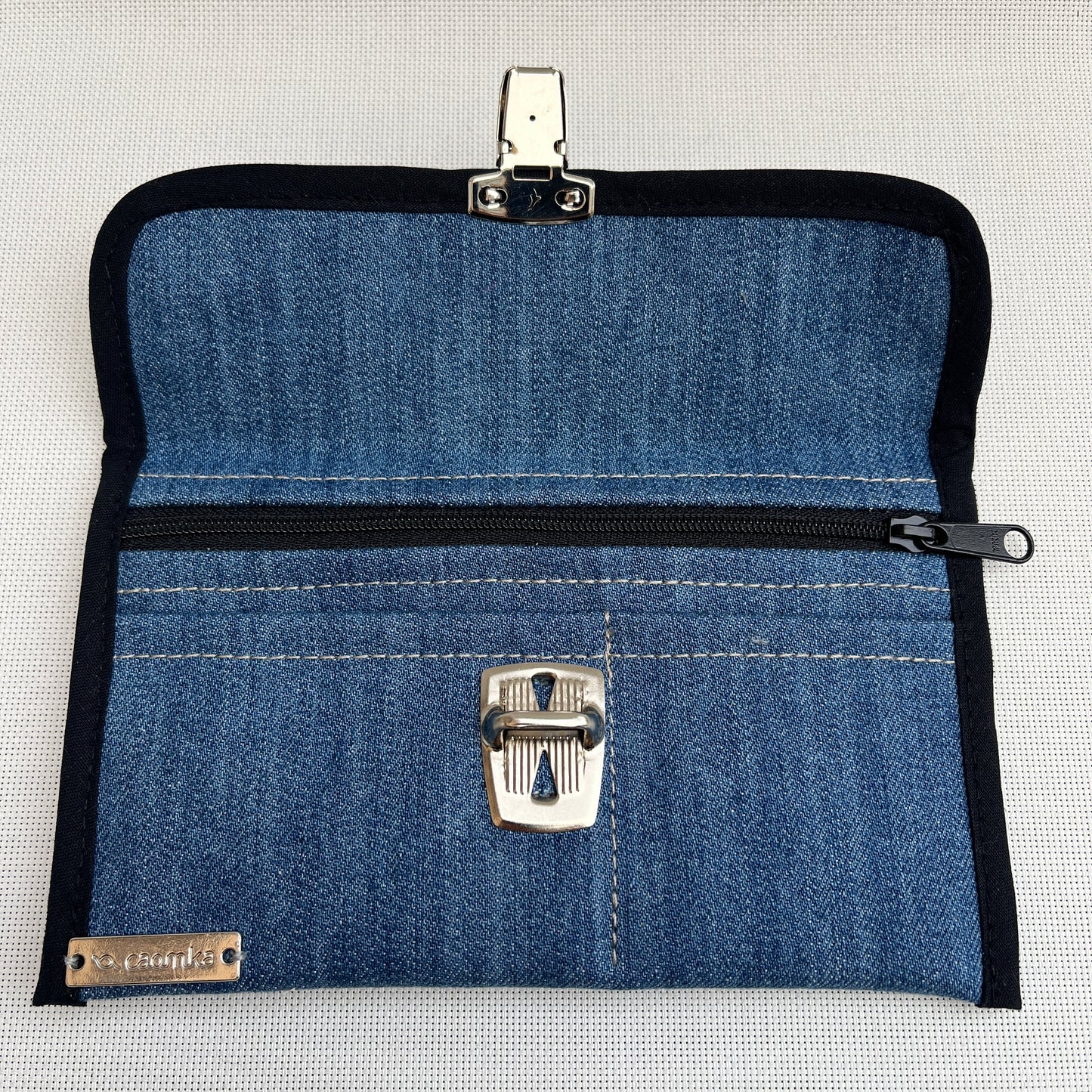 CAOMKA Flat Coin Purse Unique Piece No. 13105