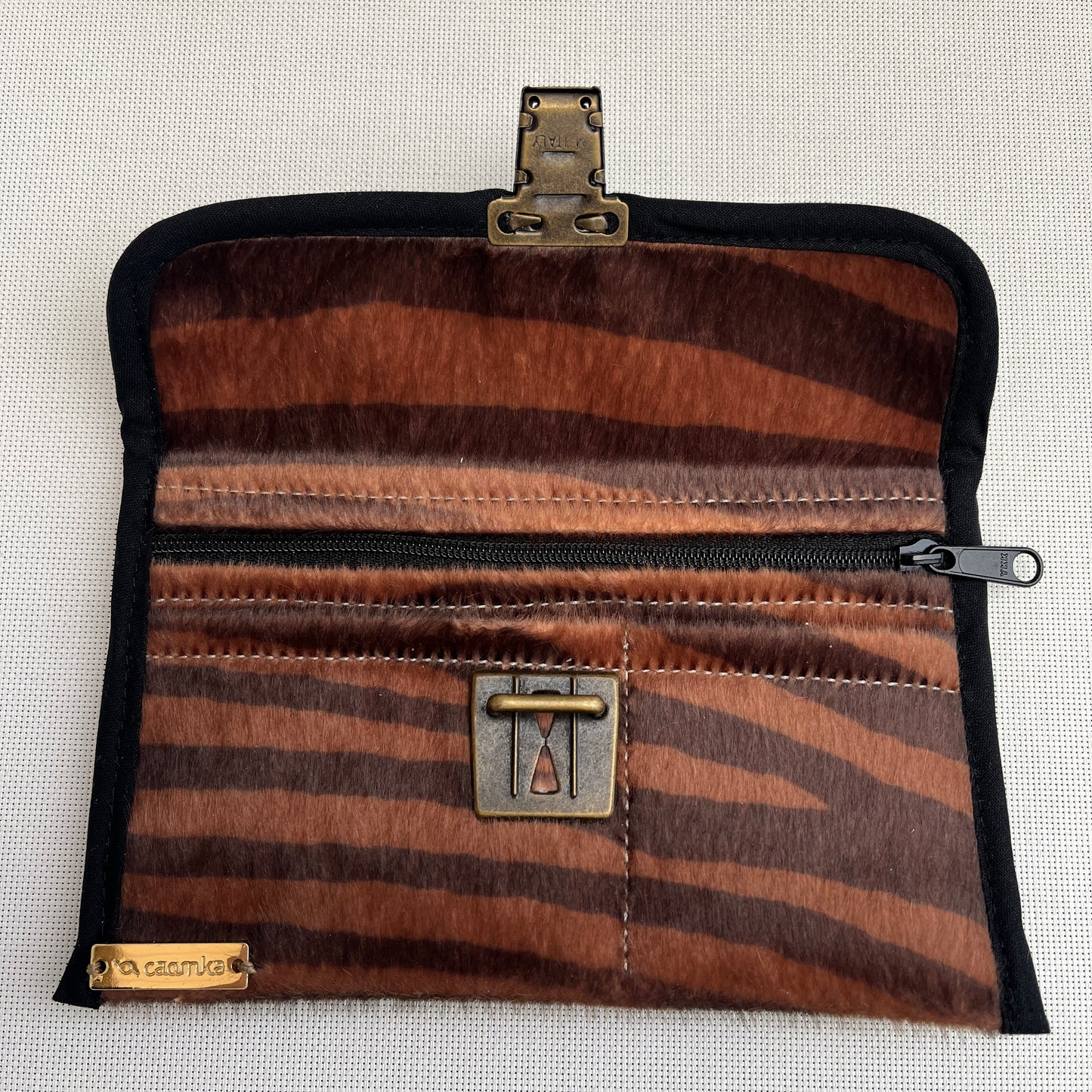 CAOMKA Flat Coin Purse Unique Piece No. 13102