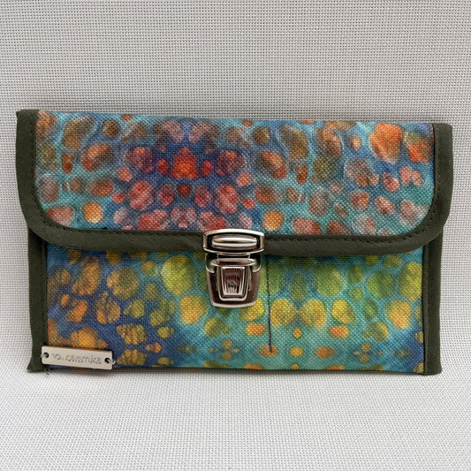 CAOMKA Flat Coin Purse Unique Piece No. 13100