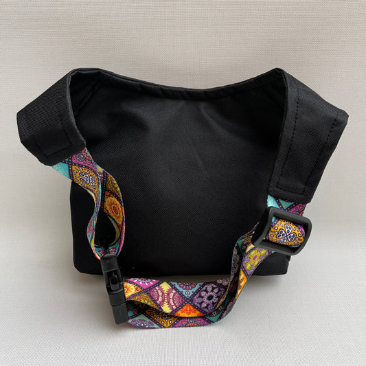 Special Black "Cordura" &amp; Mandalas · Waterproof · Unique Piece No. 11434