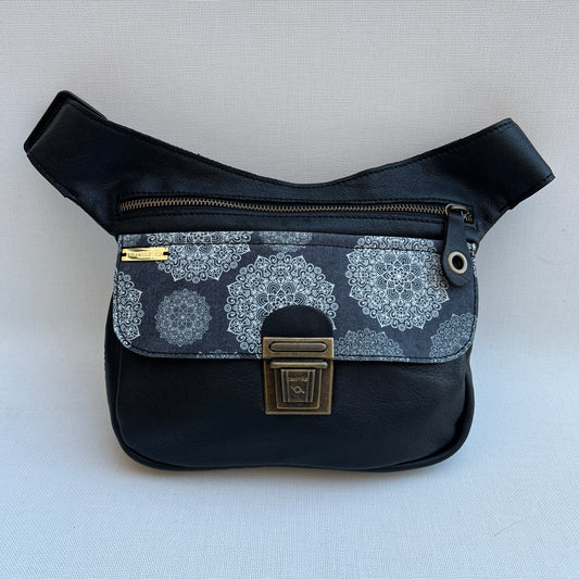 Special Black & Mandalas · Piel natural BioCuir® · Pieza Única Núm. 12310