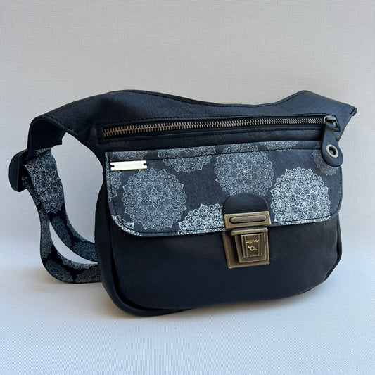 Special Black & Mandalas · Piel natural BioCuir® · Pieza Única Núm. 12340