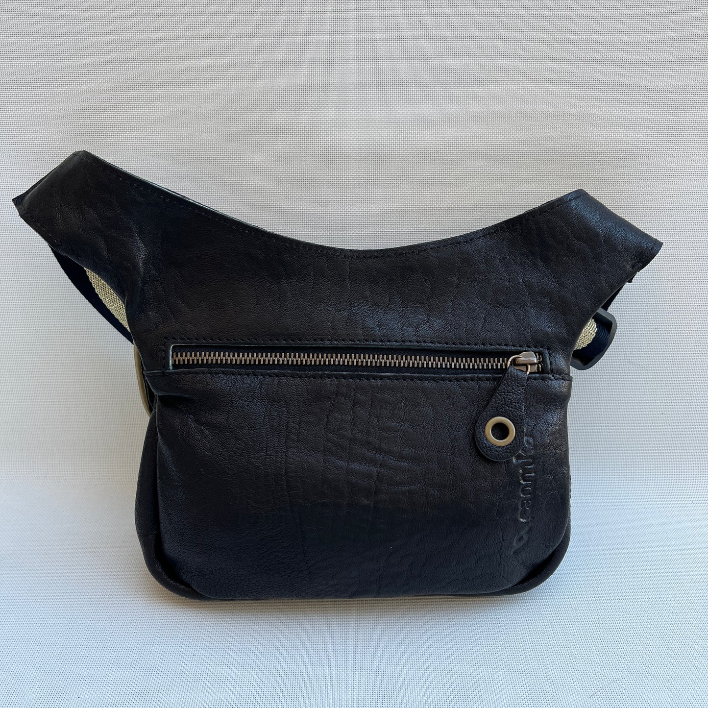 Special Black &amp; Golden Top Natural leather BioCuir® Exclusive Piece No. 12304