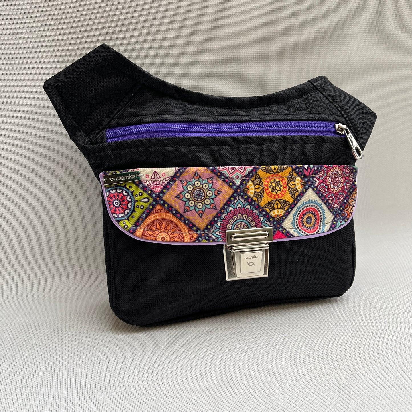 Special Black "Cordura" &amp; Mandalas · Waterproof · Unique Piece No. 11388