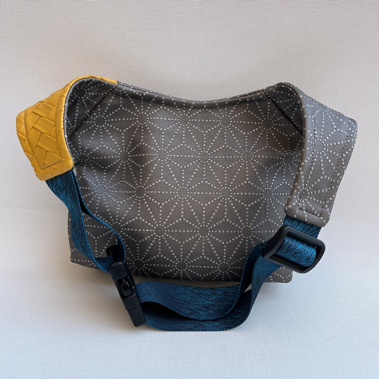 Special Geometric Top Vegan Leather Exclusive Piece No. 13058