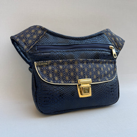 Special Elegant Blue Golden · Polipiel Vegana · Pieza Exclusiva Núm. 13063