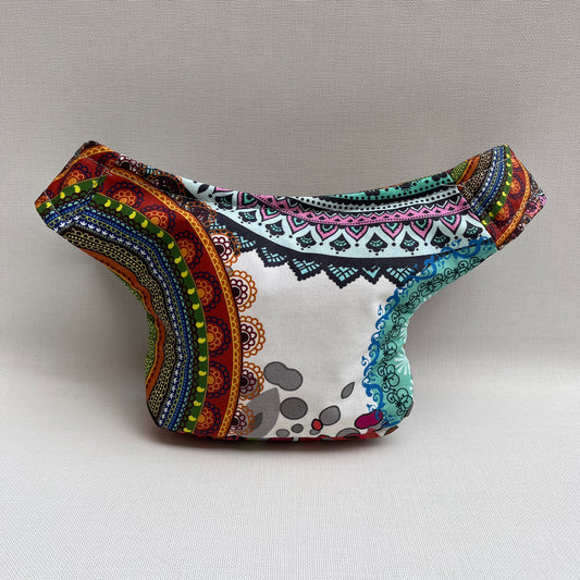 Mini Summer Mandalas · Tela resinada anti-manchas. Pieza Única Núm. 11815