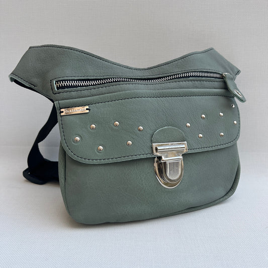 Premium "Turquoise Green" Natural BioCuir® Leather Exclusive Piece No. 13086