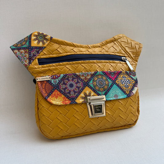 Special Yellow & Mandalas · Piel Vegana · Pieza Única Núm. 13120