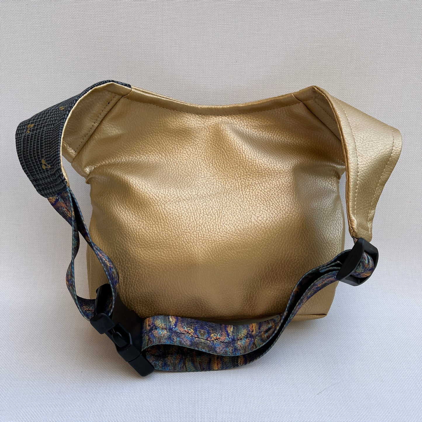 Special Golden "Pacha" Vegan Leather Unique Piece No. 12447