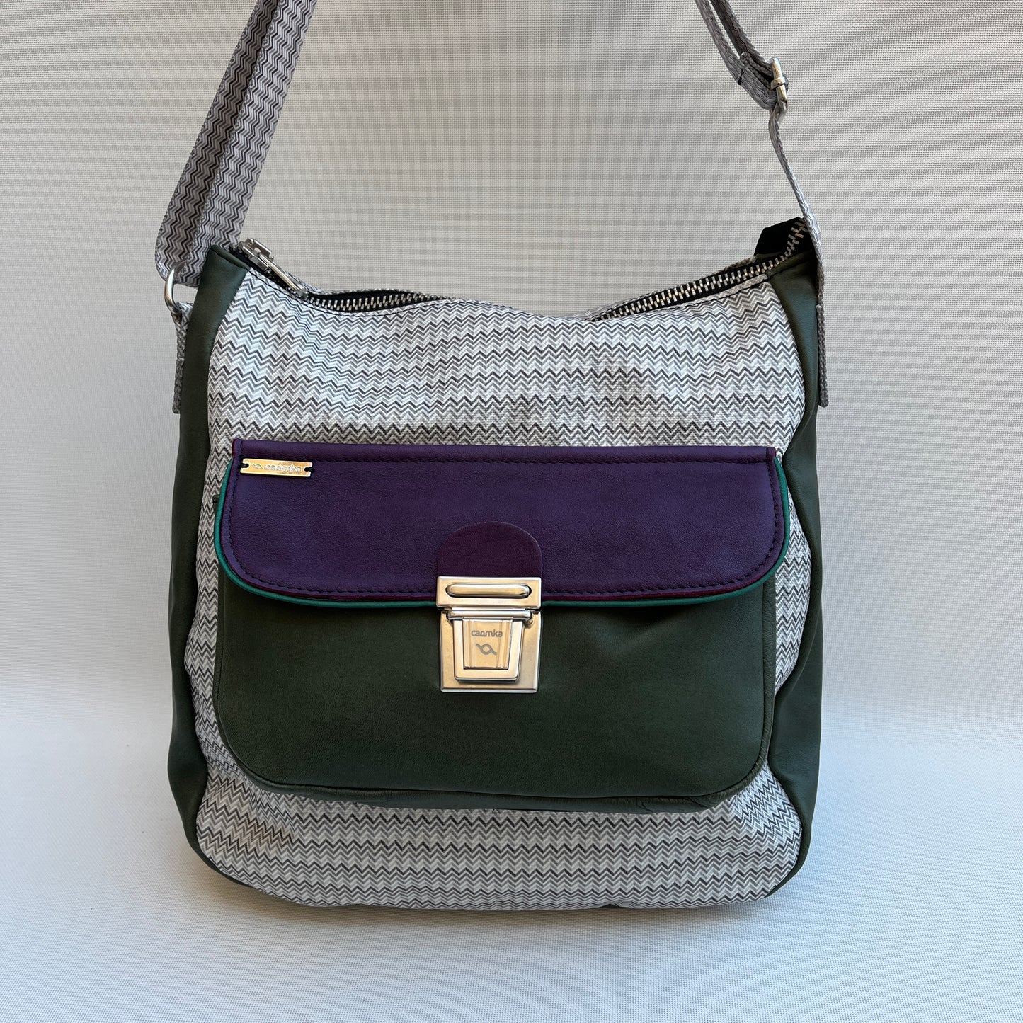 Caomka Tote Bag Special Edition BioCuir® Natural Leather Unique Piece 11458