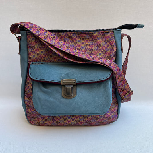 Caomka Tote Bag Special Edition BioCuir® Natural Leather Unique Piece 11459