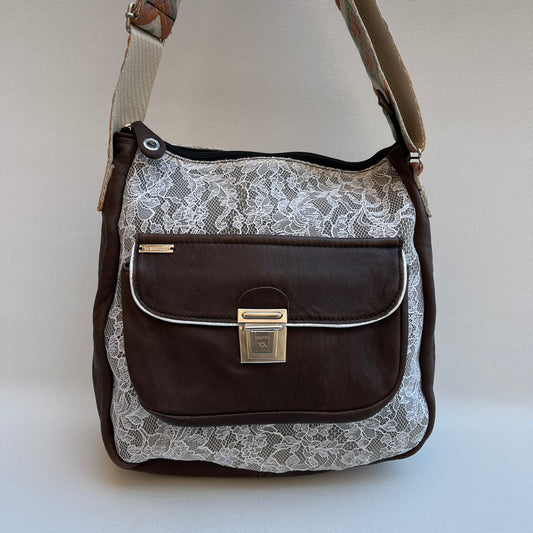 Caomka Tote Bag Special Edition BioCuir® Natural Leather Unique Piece 11463