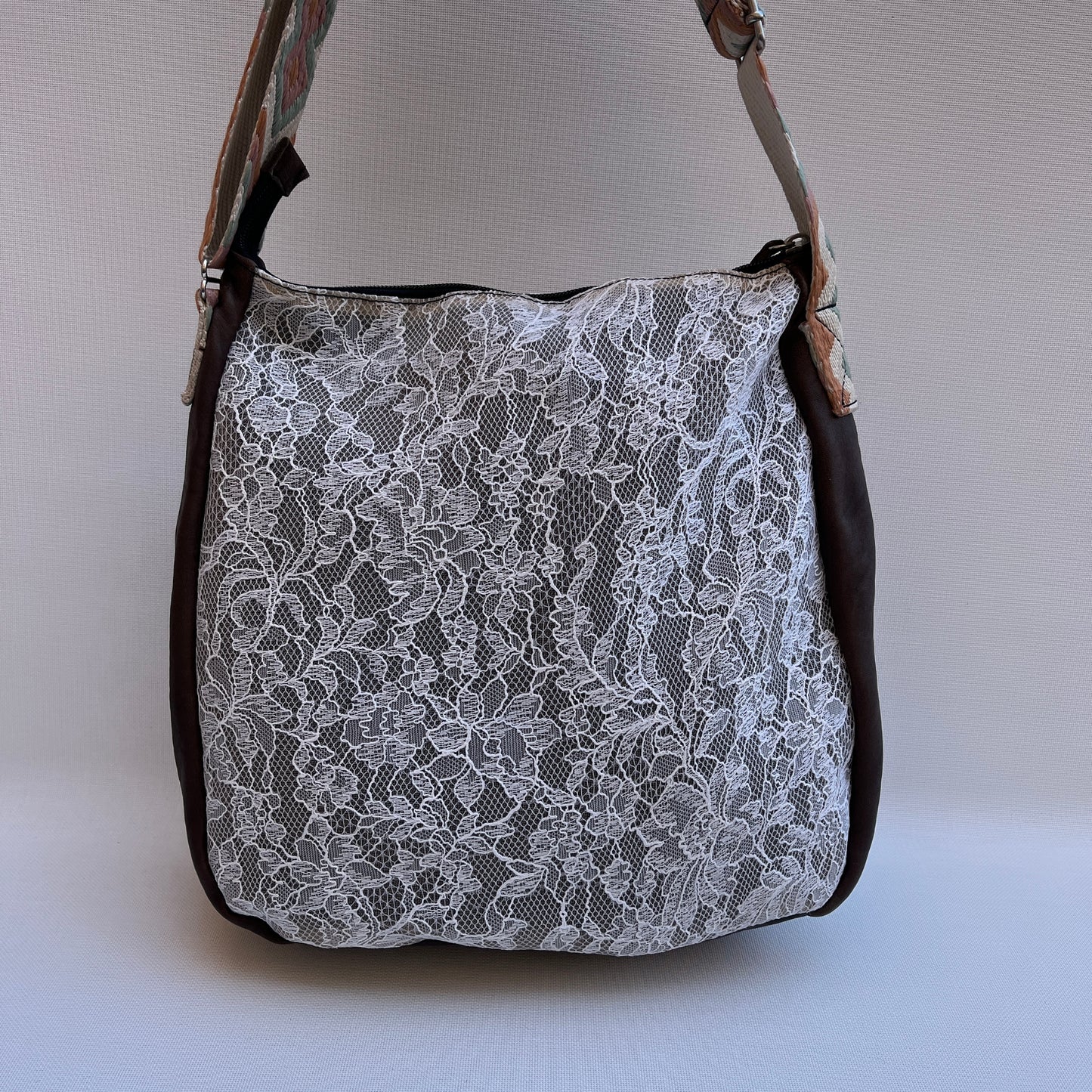 Caomka Tote Bag Special Edition BioCuir® Natural Leather Unique Piece 11463