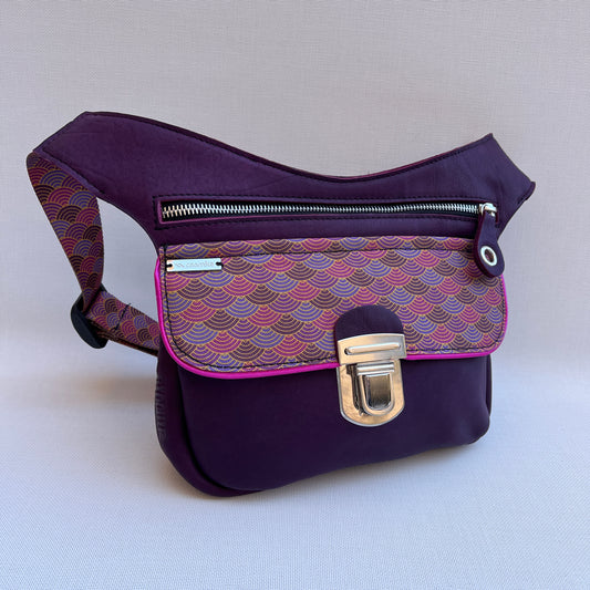 Special Bordeaux Plus Natural leather BioCuir® Unique Piece No. 11466