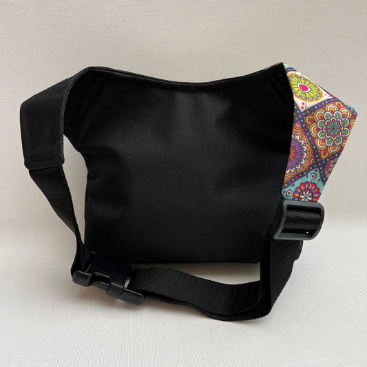 Special Black "Cordura" &amp; Mandalas · Waterproof · Unique Piece No. 12346