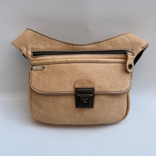 Special Skin &amp; Old Gold BioCuir® natural leather Unique Piece No. 10775
