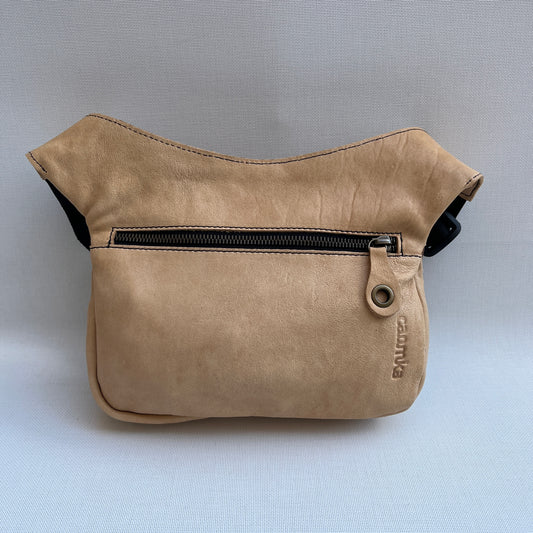 Special Skin &amp; Old Gold BioCuir® natural leather Unique Piece No. 10775