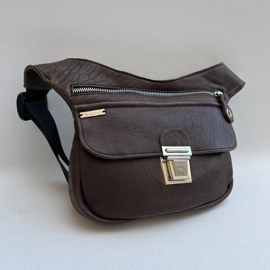 Classic Brown Dark Natural BioCuir® Leather Exclusive Piece No. 11504