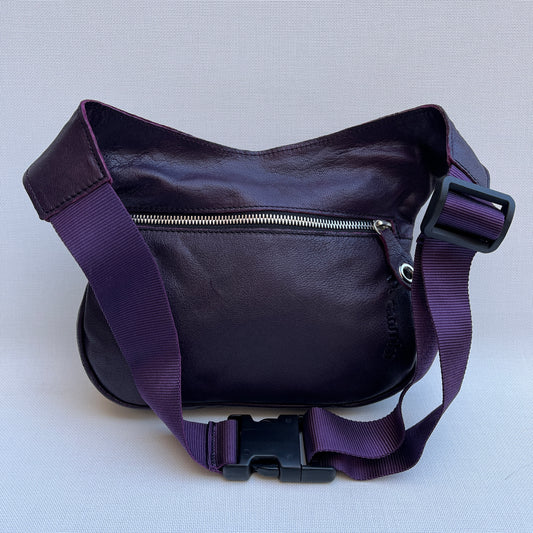 Special Dark Purple & Mandalas · Piel natural BioCuir® · Pieza Única Núm. 12366