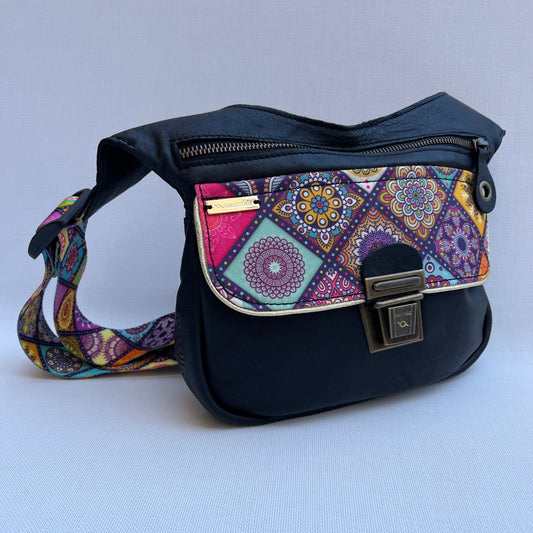 Special Black & Mandalas · Piel natural BioCuir® · Pieza Única Núm. 12357