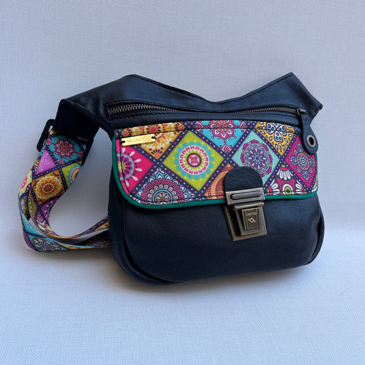 Special Black & Mandalas · Piel natural BioCuir® · Pieza Única Núm. 12360