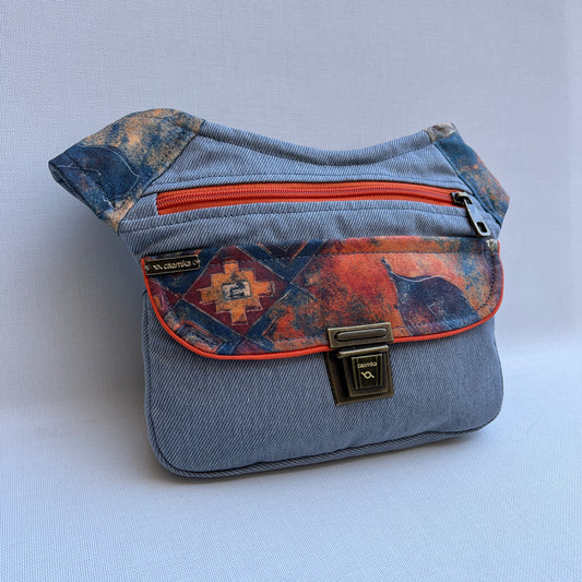 Special Jeans Earth Passion + Back pocket Unique Piece No. 12414