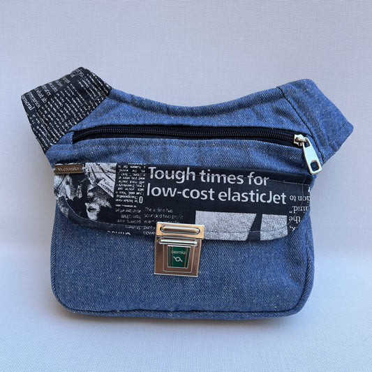 Special Jeans &amp; Newspaper Unique Piece No. 12462
