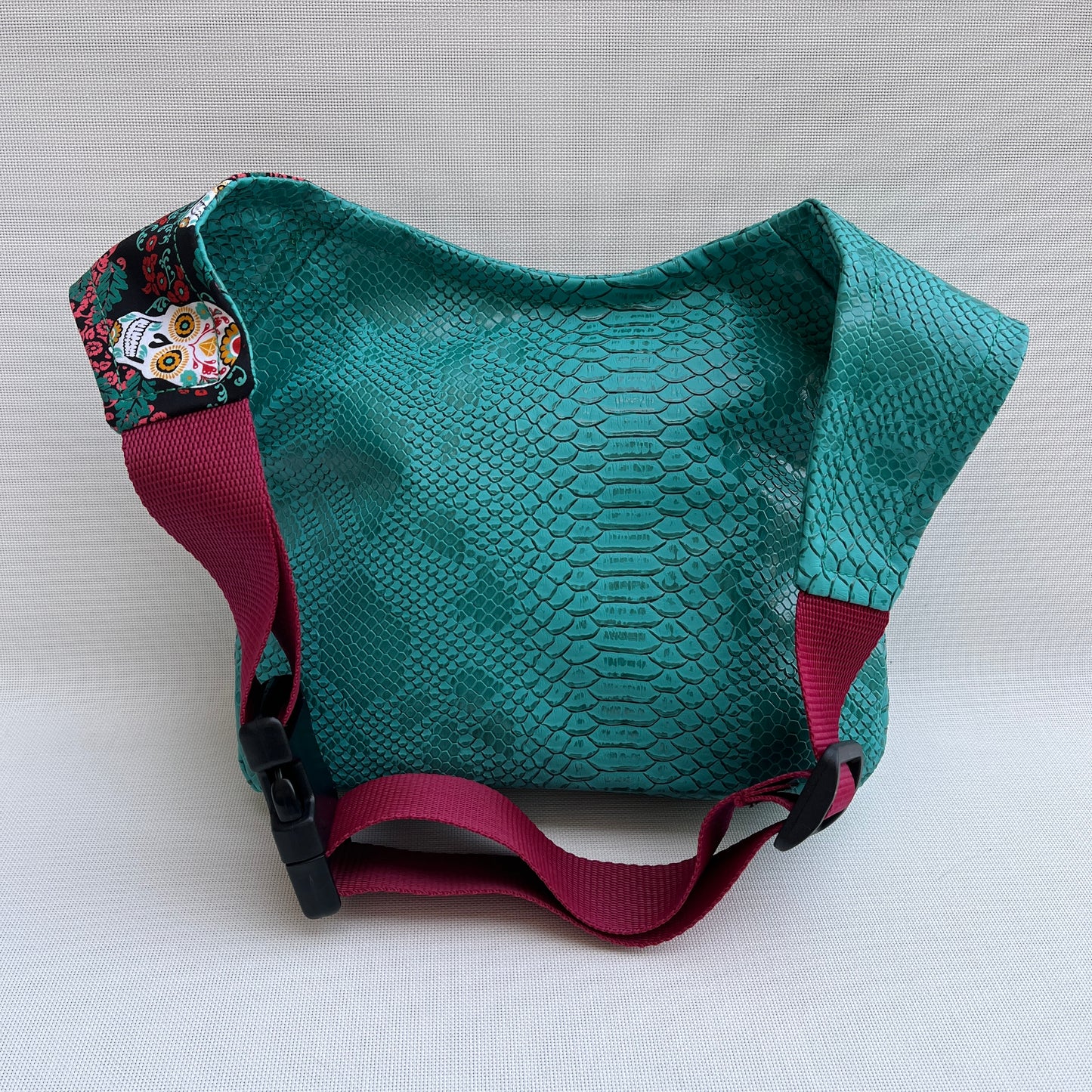 Special Turquesa Mexican Skulls · Piel Vegana · Pieza Única Núm. 11646