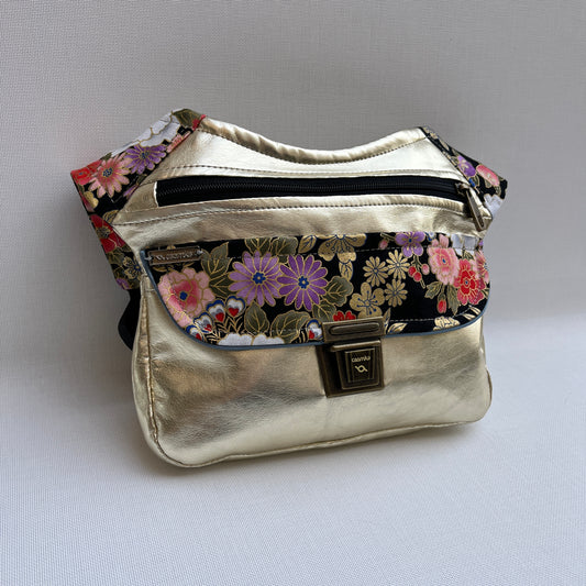 Special Champany &amp; Flowers Vegan Leather Unique Piece No. 11651
