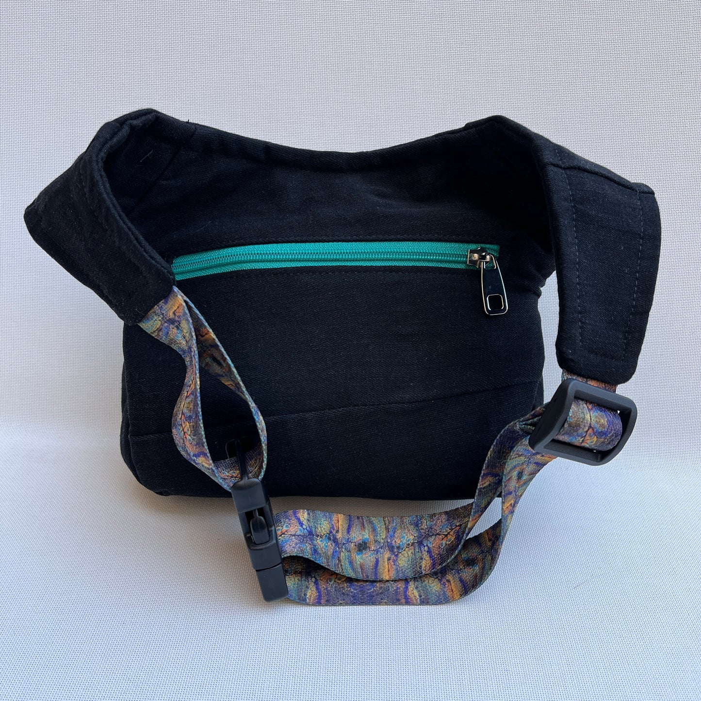 ♻️ Recycelte Jeans ♻️ + Gesäßtasche mit Reißverschluss · Einzelstück Nr. 12459