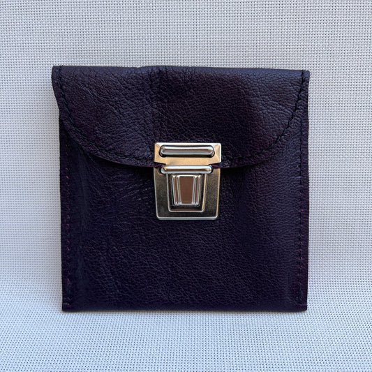 CAOMKA Coin Holder Natural BioCuir® Leather Exclusive Piece No. 12392