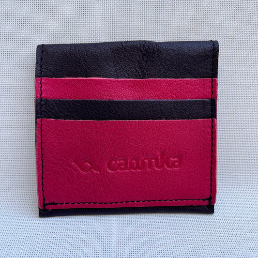 CAOMKA Coin Holder Natural BioCuir® Leather Exclusive Piece No. 12392