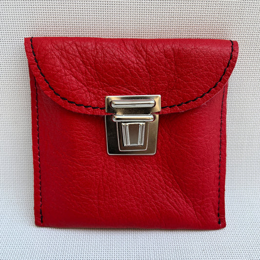 CAOMKA Coin Holder Natural BioCuir® Leather Exclusive Piece No. 12394