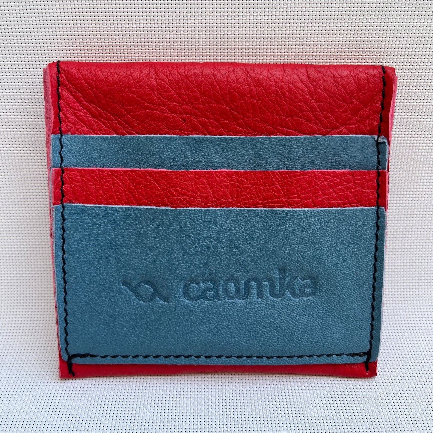 CAOMKA Coin Holder Natural BioCuir® Leather Exclusive Piece No. 12394
