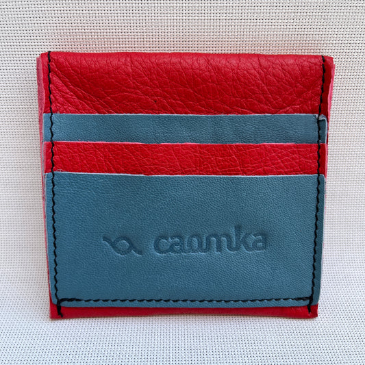 CAOMKA Coin Holder Natural BioCuir® Leather Exclusive Piece No. 12394