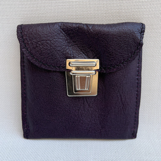 CAOMKA Coin Holder Natural BioCuir® Leather Exclusive Piece No. 12395