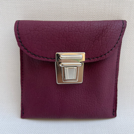 CAOMKA Coin Holder Natural BioCuir® Leather Exclusive Piece No. 12396