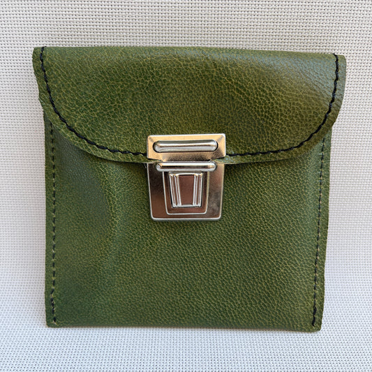 CAOMKA Coin Holder Natural BioCuir® Leather Exclusive Piece No. 12386